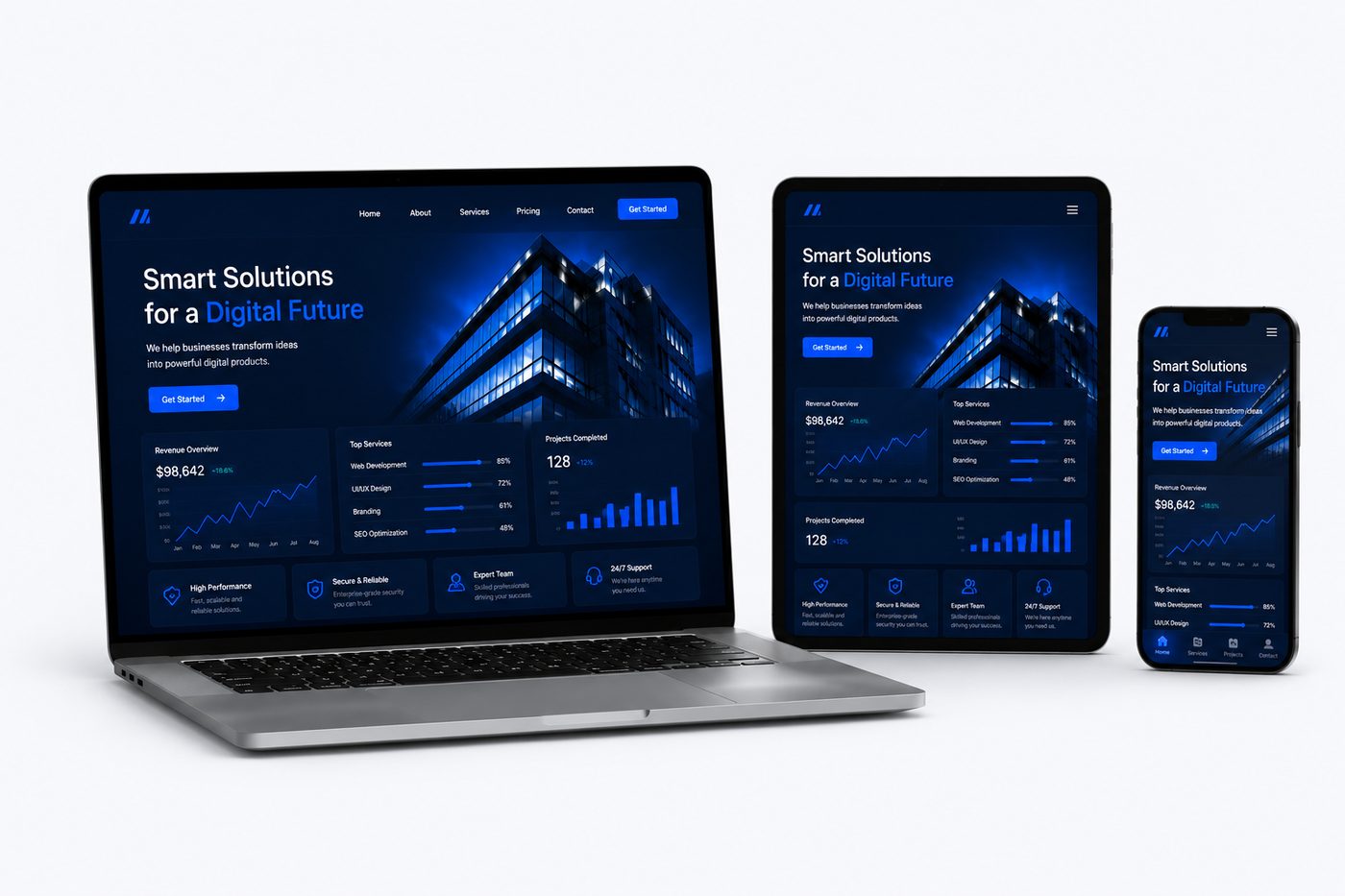 Web Development example